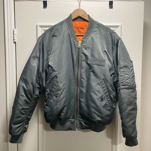 Vintage Aviator Bomber Jacket